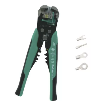   SOMOGYI ELEKTRONIC - 8PK-371D - Kábelcsupaszoló és préselő fogó