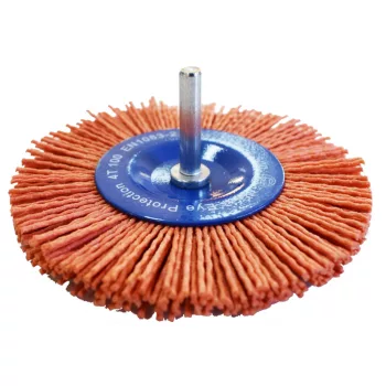   ABRABORO - 900590409055 - Száras körkefe, műanyag szálas K100 ø 100/B10 ANA 1,2 K80