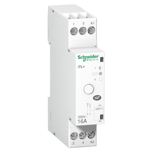 SCHNEIDER A9C15032 - ACTI9 iCT+16A standard kotraktor, 1P+N, Uc 230VAC