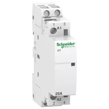   SCHNEIDER A9C20532 - ACTI9 iCT25A kontaktor, 50Hz, 2NO, 220VAC