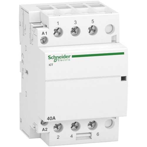 SCHNEIDER A9C20843 - ACTI9 iCT40A kontaktor, 50Hz, 3NO, 220-240VAC