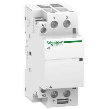   SCHNEIDER A9C20862 - ACTI9 iCT63A kontaktor, 50Hz, 2NO, 220-240VAC