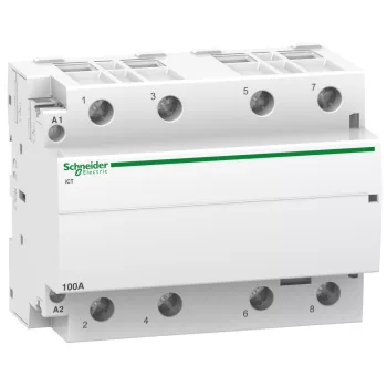   SCHNEIDER A9C20884 - ACTI9 iCT100A kontaktor, 50Hz, 4NO, 220-240VAC