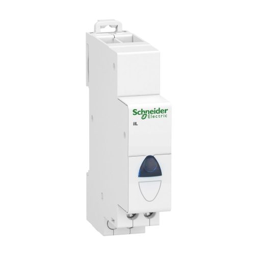 SCHNEIDER A9E18323 - ACTI9 iIL jelzőlámpa, egyes, kék, 110-230VAC