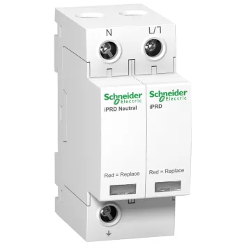   SCHNEIDER A9L08500 - ACTI9 iPRD túlfeszültség-korlátozó, cs.bet. 8kA, 1P-N, 350V