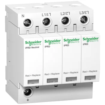   SCHNEIDER A9L08600 - ACTI9 iPRD túlfeszültség-korlátozó, cs.bet. 8kA, 3P-N, 350V