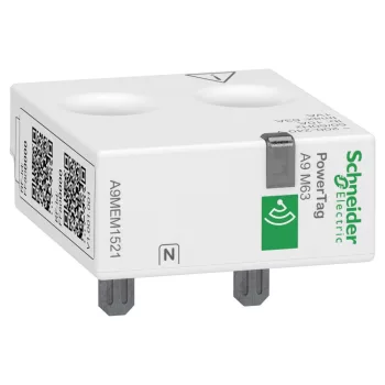   SCHNEIDER A9MEM1521 - ACTI9 PowerTag vezeték nélküli fogyasztásmérő, 1P+N, betáp