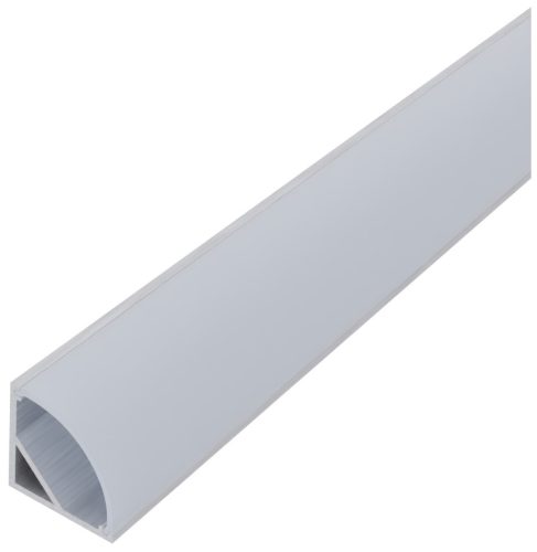 Avide Alu Profil "V" 15.8x15.8mm Sarok Opál búrával 1m