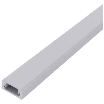   Avide Alu Profil "U" 15.9x7.8mm Falon Kivüli Félig átlátszó (füstös) búrával 2m