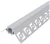 Avide Alu Profil Gipszkarton Külső Sarokba Süllyeszhető Opál búrával 1m