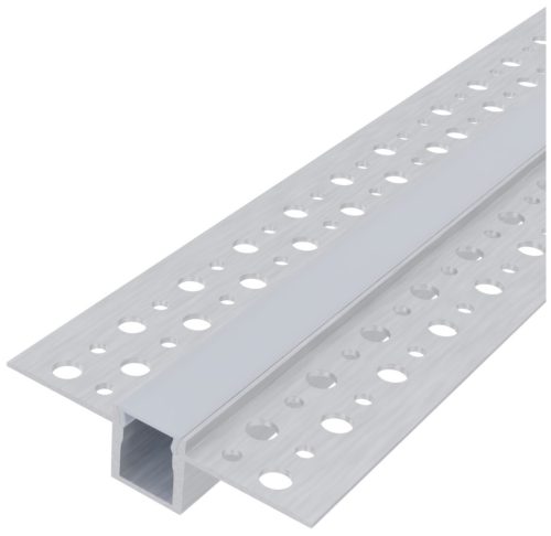 Avide Alu Profil "U" 52.5x13.3mm Gipszkartonba Süllyeszhető Opál búrával 1m