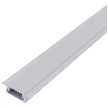   Avide Alu Profil "U" 15.2x7.8mm Süllyeszthető Félig átlátszó (füstös) búrával 1m