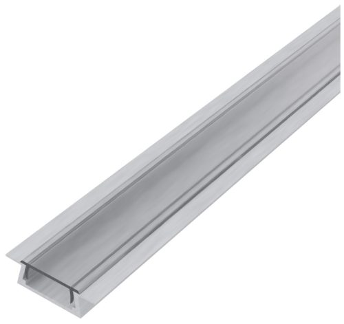 Avide Alu Profil "U" 15.2x7.8mm Süllyeszthető Áttetsző búrával 2m