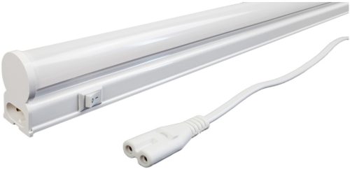 Avide LED T5 Integrált Fénycső 6W 300mm WW 3000K Hálózati kábellel