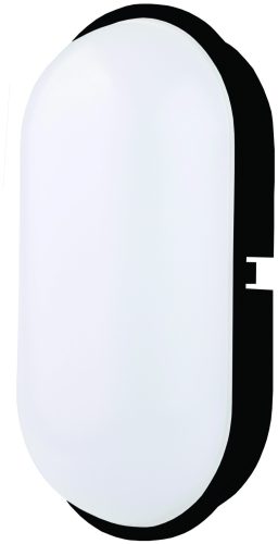 Avide Cseppálló Mennyezeti Lámpa Triton-O Ovális IP65 20W NW 4000K Fekete 100lm/W