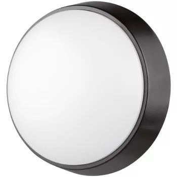   Avide Cseppálló Mennyezeti Lámpa Titania-R Kerek IP54 14W NW 4000K Fekete 100lm/W