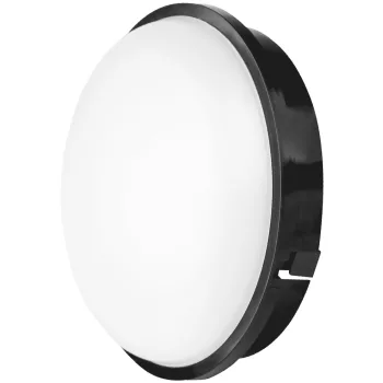   Avide Cseppálló Mennyezeti Lámpa Triton-R Kerek IP65 20W NW 4000K Fekete 100lm/W