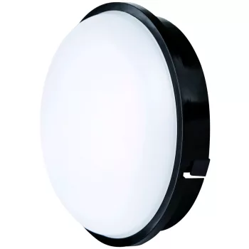   Avide Cseppálló Mennyezeti Lámpa Triton-R Kerek IP65 20W NW 4000K Fekete