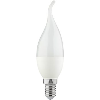 Avide LED Candle Flame 6.5W E14 CW 6400K