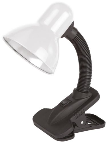 Avide Basic Asztali Lámpa Csíptethető Feher Max 60W