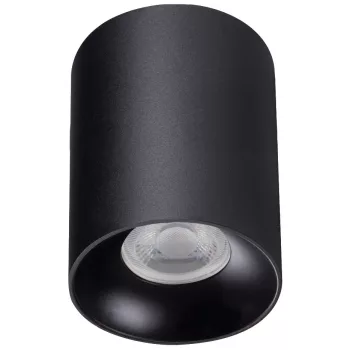 Avide GU10 Lámpatest Kerek Fekete