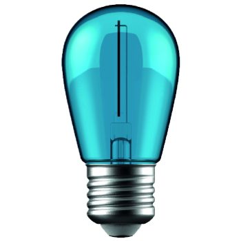Avide Dekor LED Filament fényforrás 1W E27 Kék