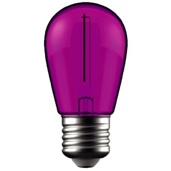 Avide Dekor LED Filament fényforrás 1W E27 Lila
