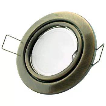 Avide GU10 Keret Domború Forgatható Réz