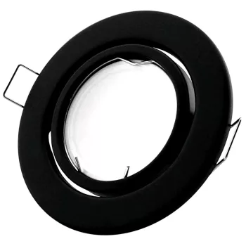 Avide GU10 Keret Normál Forgatható Fekete