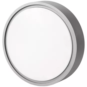   Avide Cseppálló Mennyezeti Lámpa Merkur-C Kerek IP54 12W NW 4000K Szürke