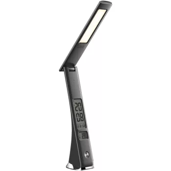   Avide LED Asztali Lámpa Üzleti Bőrhatású Claude Naptár Fekete 5W