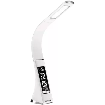   Avide LED Asztali Lámpa Luna Üzleti Bőrhatású Naptár Fehér 6W