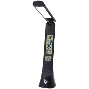 Avide LED Asztali Lámpa Bőrhatású Hugo Fekete 6W Naptár