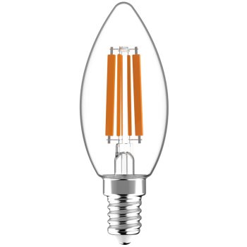 Avide LED Filament Candle 6.5W E14 NW 4000K High Lumen