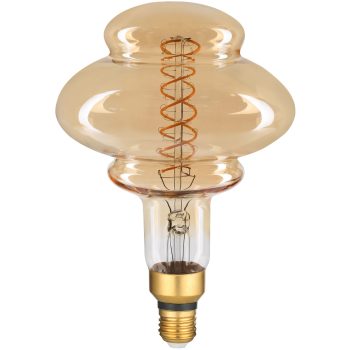   Avide LED Jumbo Filament Pearl 160x210mm Amber 8W E27 2400K Fényerőszabályzós