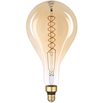   Avide LED Jumbo Filament Rialto 160x320mm Amber 8W E27 2400K Fényerőszabályzós