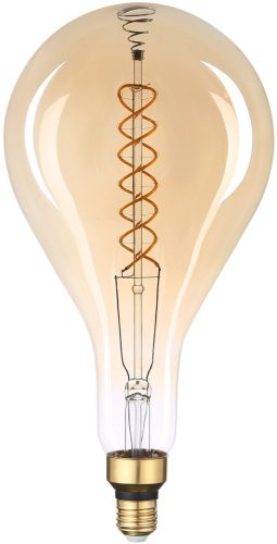 Avide LED Jumbo Filament Rialto 160x320mm Amber 8W E27 2400K Fényerőszabályzós