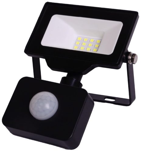 Avide LED Reflektor Slim SMD 10W CW 6400K Mozgásérzékelős PIR