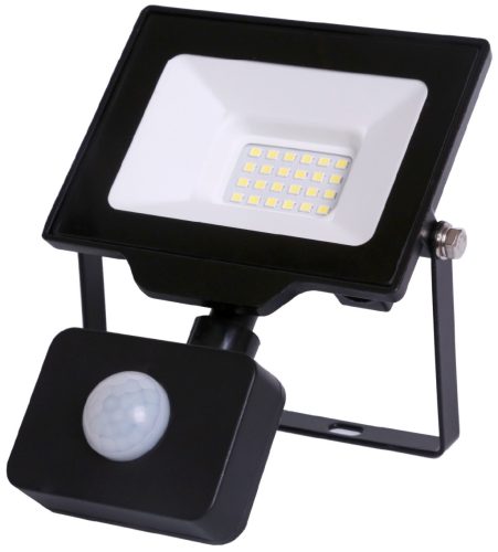Avide LED Reflektor Slim SMD 20W CW 6400K Mozgásérzékelős PIR
