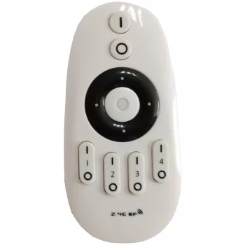   Avide LED Szalag 12-24V Fényerőszabályzó 4-zónás RF Távirányító 144W vezérlőhöz