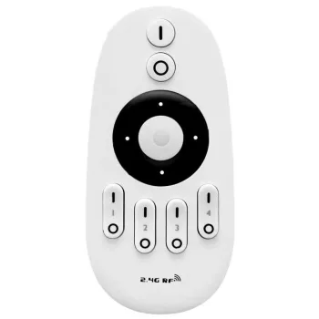   Avide LED Szalag 12-24V Fényerőszabályzó 4 Zónás Távirányító 120W Vezérlőhöz