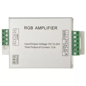 Avide LED Szalag 12-24V 144W RGB Jelerősítő