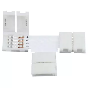 Avide LED Szalag 12V RGB T Elosztó (8 darabos csomag)