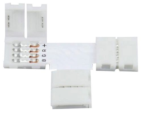Avide LED Szalag 12V RGB T Elosztó (8 darabos csomag)