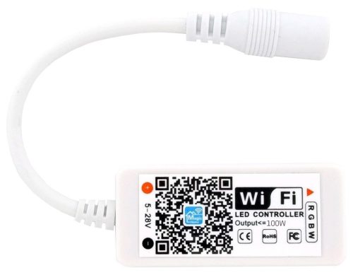 Avide LED Szalag 5-24V 100W RGB+W Mini WIFI-s Vezérlő