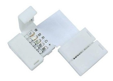 Avide LED Szalag 12V RGB+W L Elosztó csattal (10 darabos csomag)