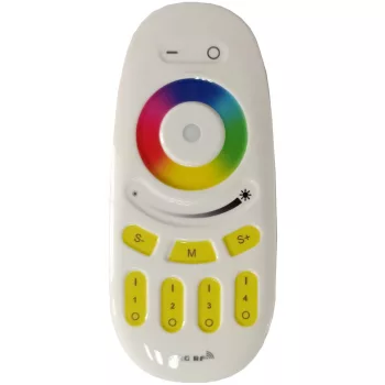   Avide LED Szalag 12-24V RGB+W 4 Zónás RF Touch Távirányító a 288W-os vezérlőhöz