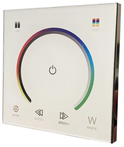 Avide LED Szalag 12-24V 144W RGB Érintőpaneles Távirányító és Vezérlő Fehér