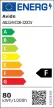 Avide LED Szalag COB 24V 8W 6400K CW IP44 10m