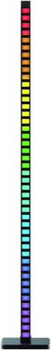 Avide LED saroklámpa digitális RGB zene szenzorral + IR távirányítóval